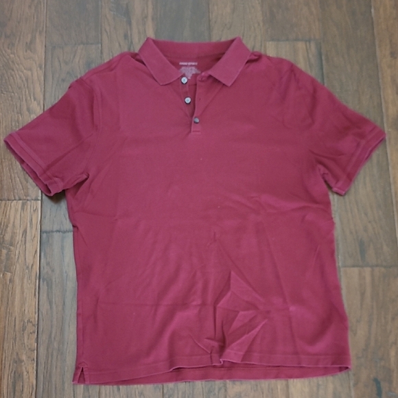 Banana Republic Other - Banana Republic Men's Classic Dark Red Polo style shirt size XXL